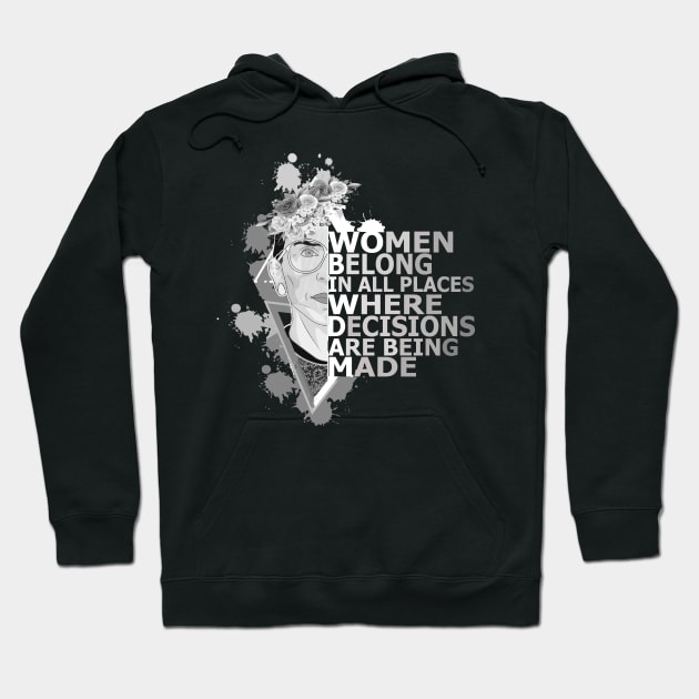 RBG Hoodie by Creation Cartoon